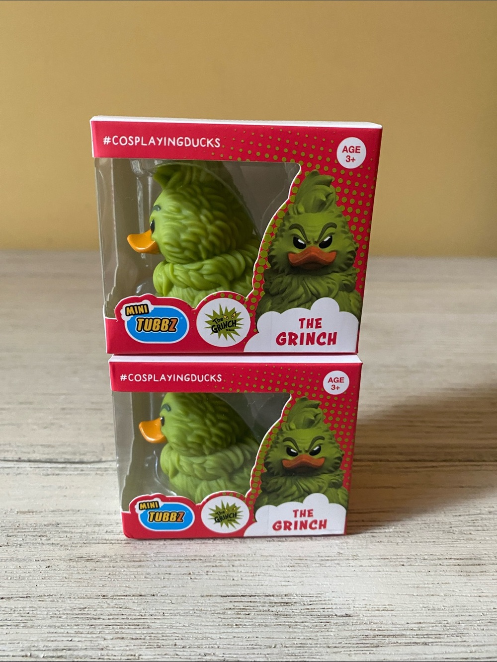 The Grinch Collectible Mini Tubbz Duck